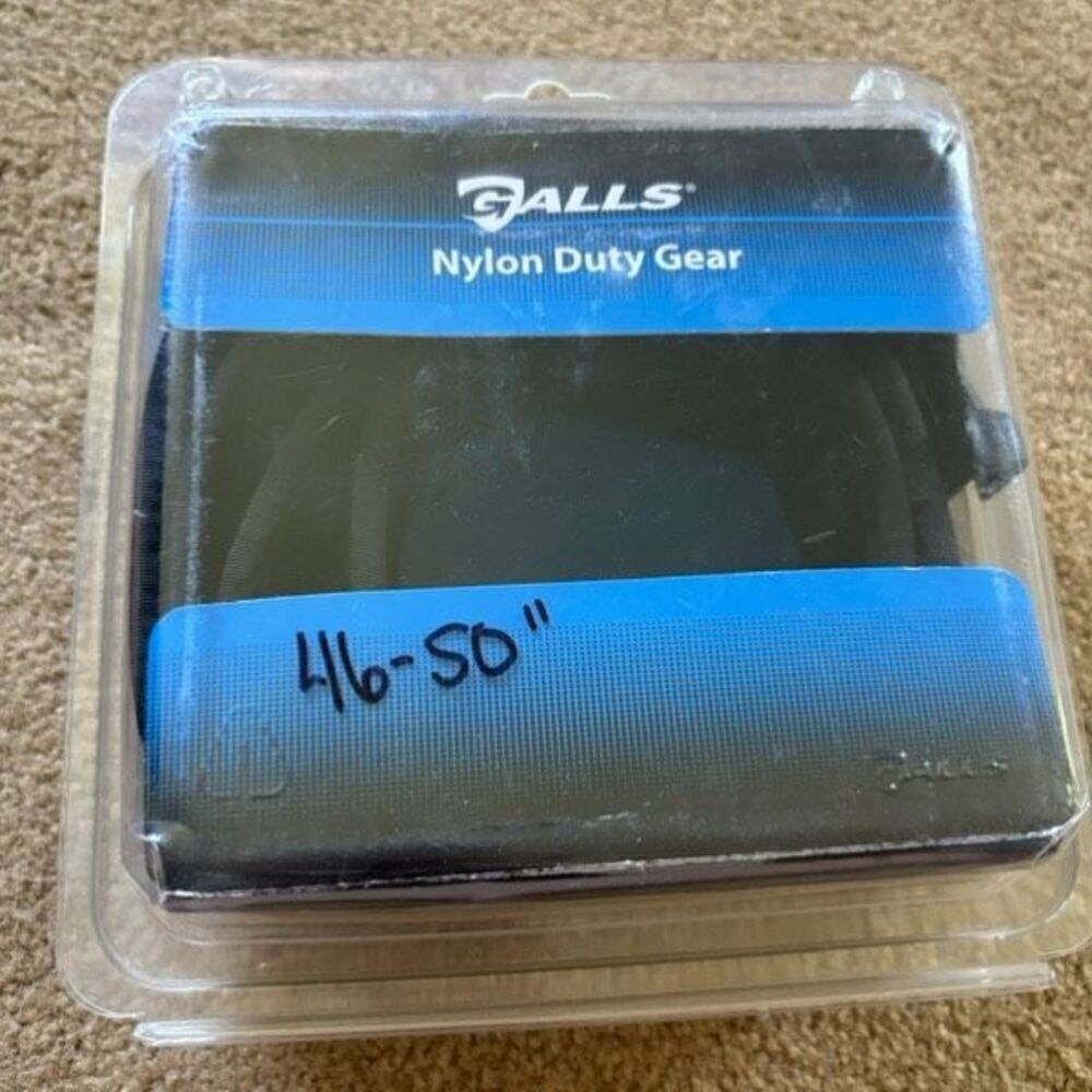 Galls 46-50” Nylon Duty Gear Belt *New*